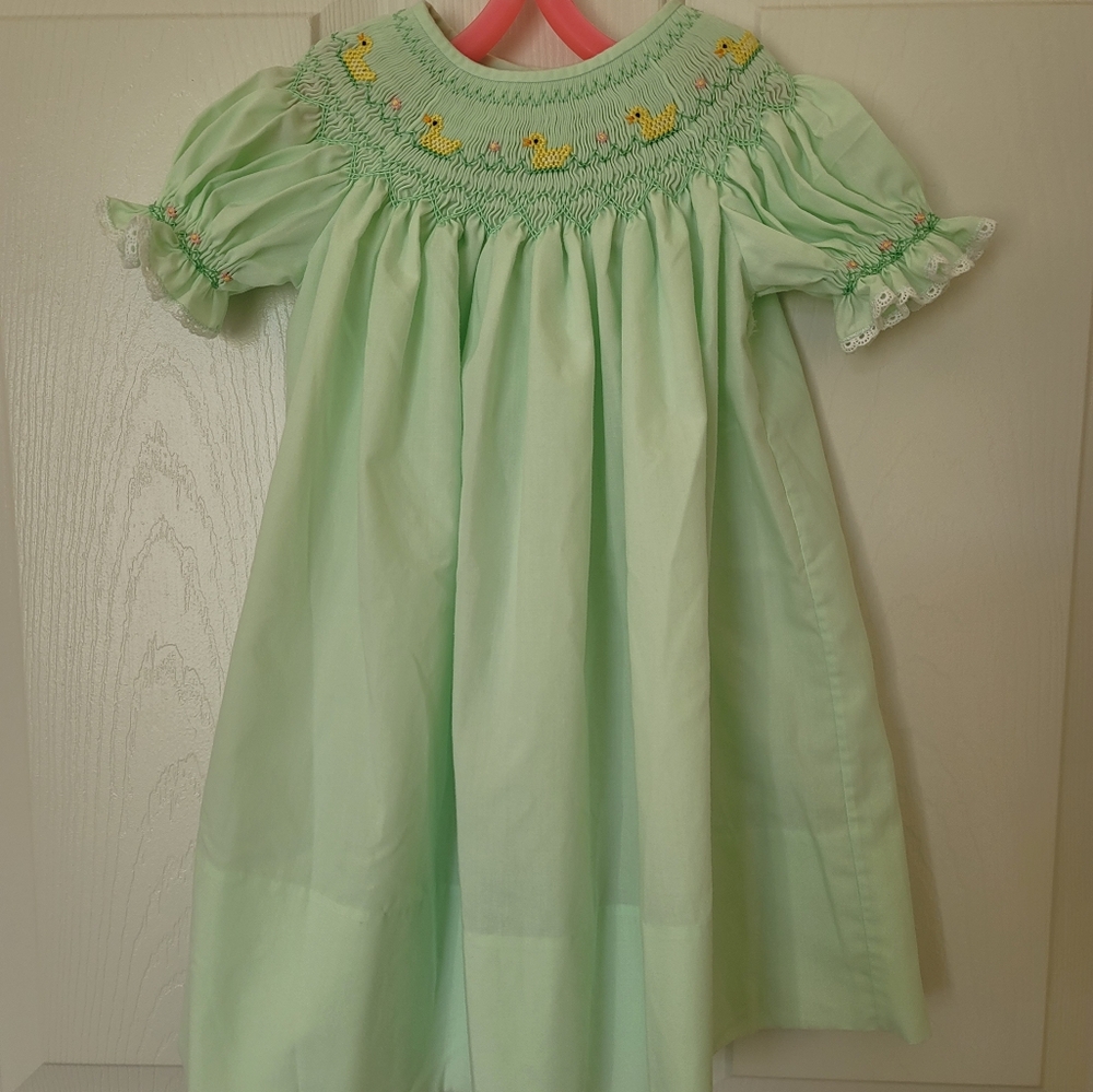 Little Duckling Smocked Dress